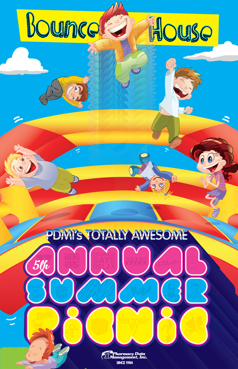 PDMI Bounce House Poster
