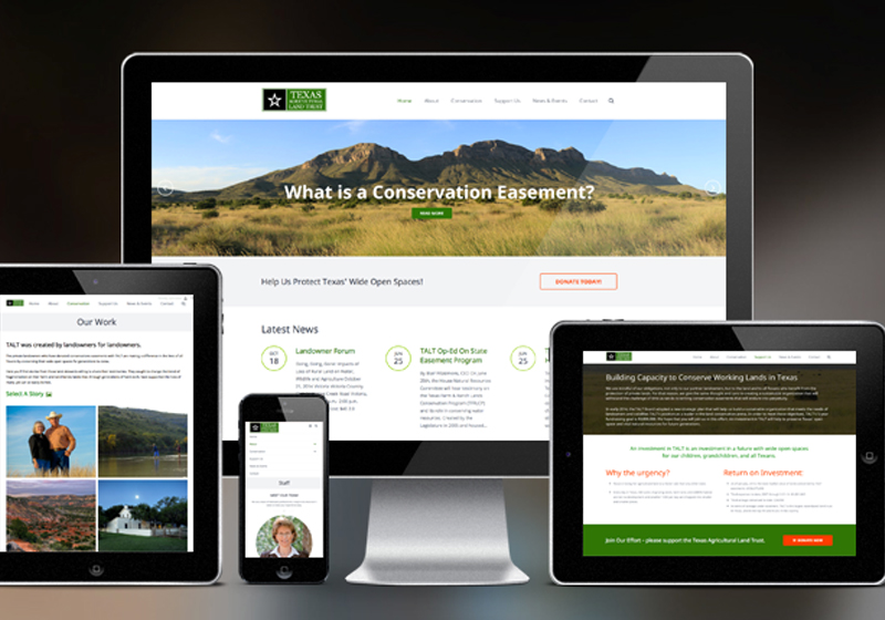 Texas Agricultural Land Trust Web Launch