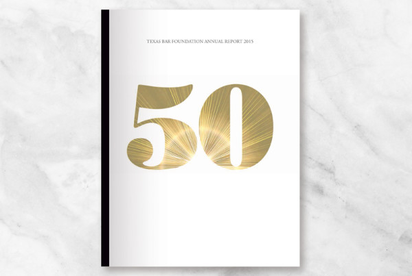 2015 Texas Bar Foundation Annual Report