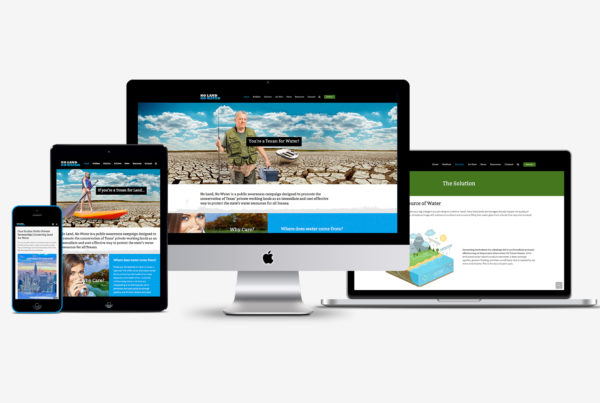 No Land No Water Responsive Website