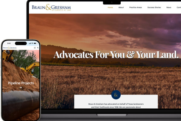 Braun&Gresham Website